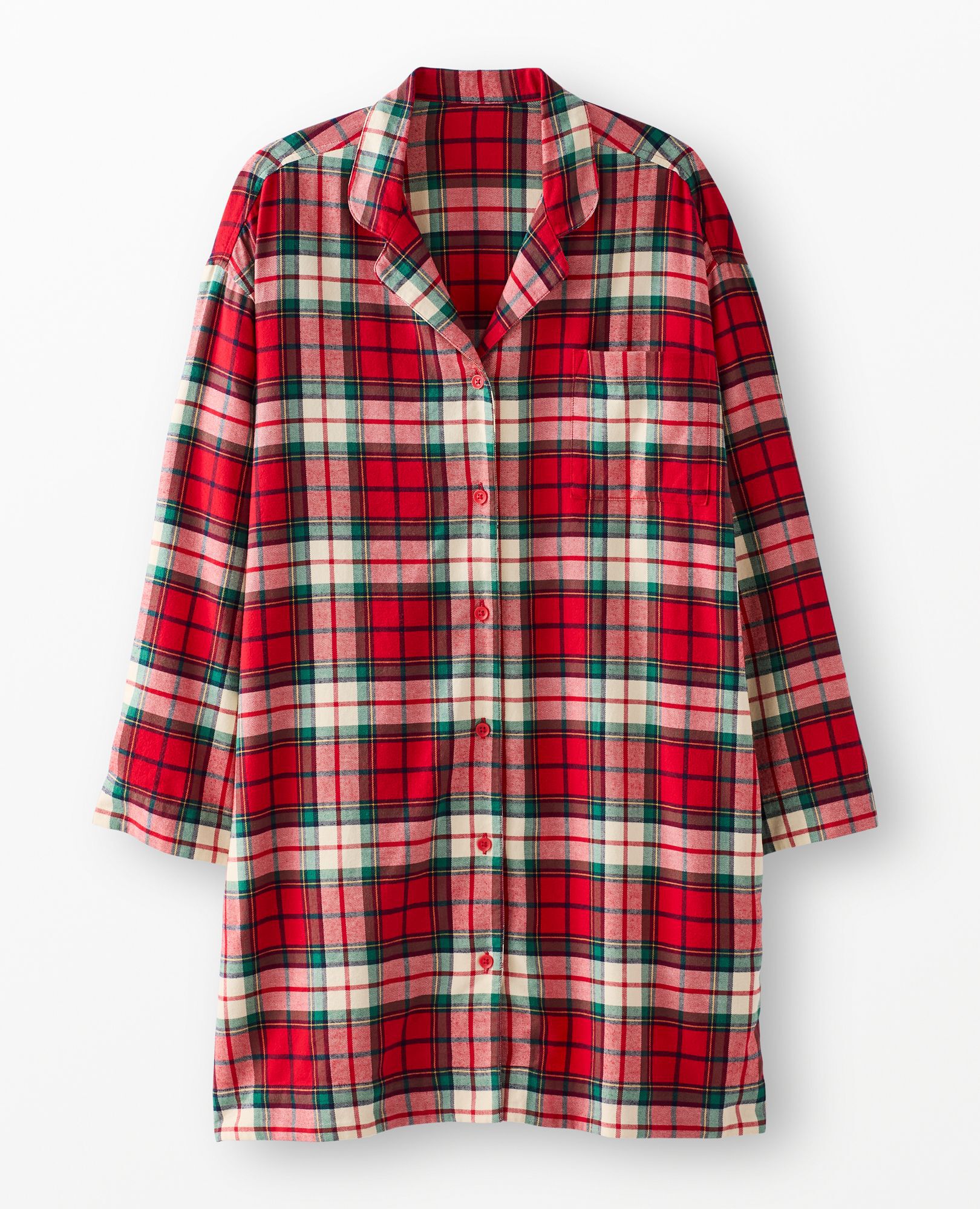 Women's Holiday Flannel Nightshirt
