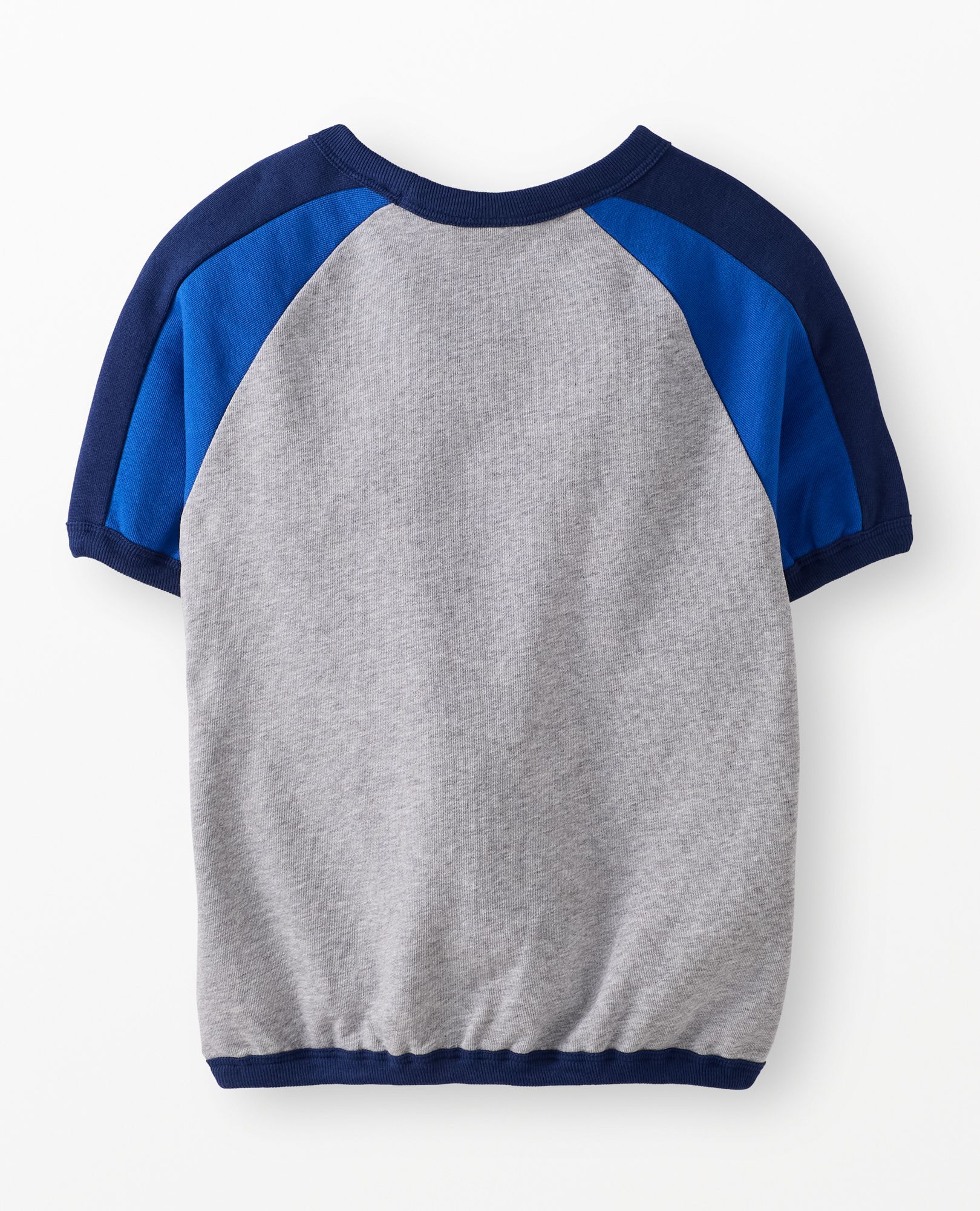 Relaxed Fit French Terry T-Shirt & Shorts Set - Image 3