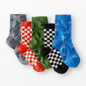 5-Pack Crew Socks