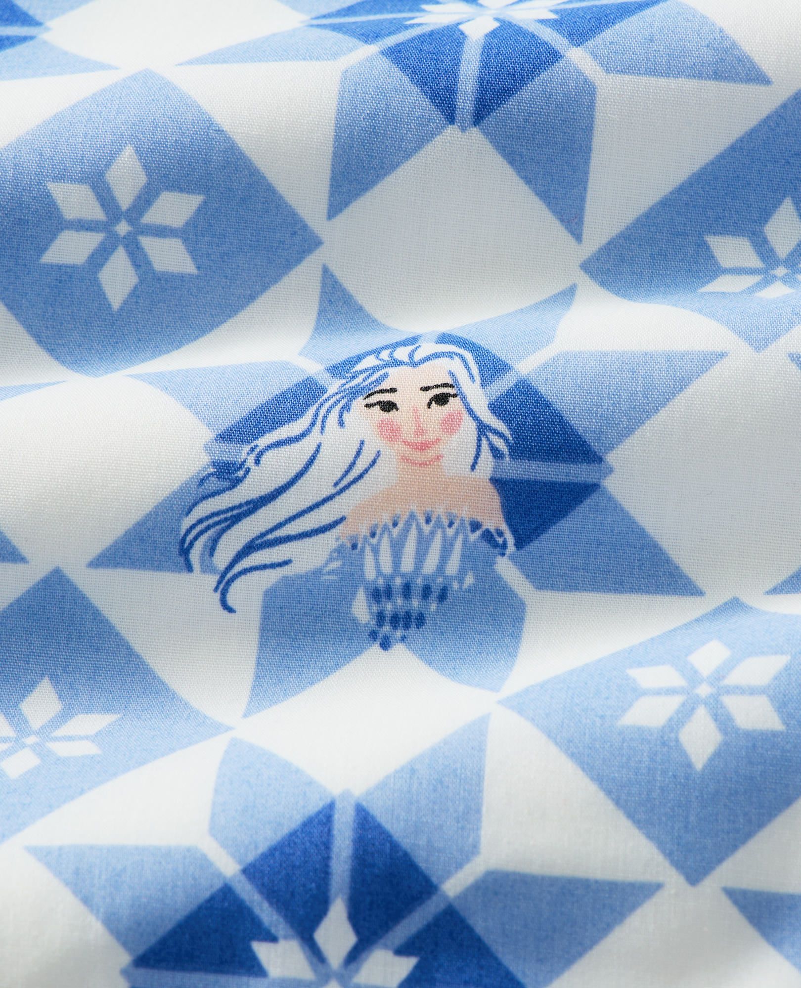 Disney Frozen Long Sleeve Poplin Pajama Set - Image 4