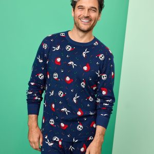 Adult Disney Tim Burton's The Nightmare Before Christmas Relaxed Fit Pajama Set