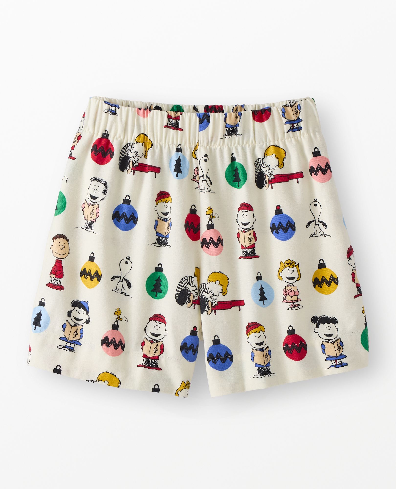 Women's Peanuts Holiday Flannel Pajama Shorts