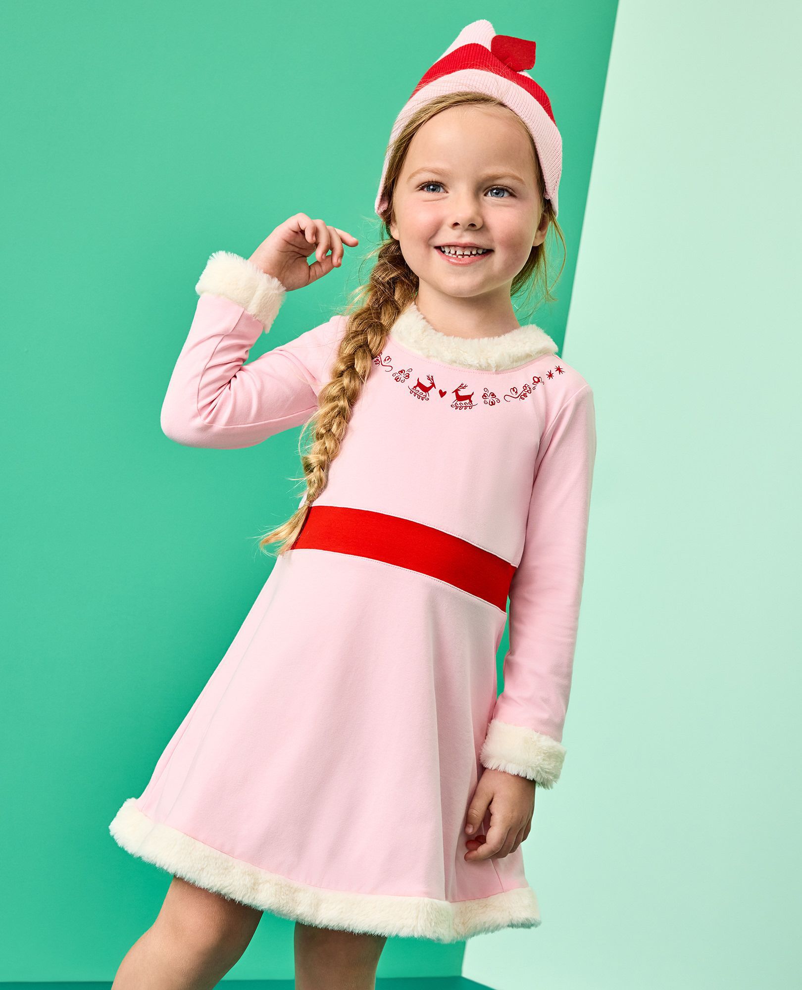 Kids Jovie Elf? Costume Dress - Image 3