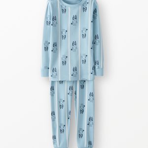 Bluey Holiday HannaSoft? Stretch Pajama Set