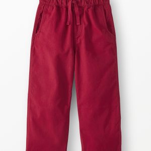 Canvas Pull-On Lined Pants