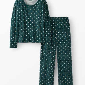 Women's Wide Leg Pajama Set