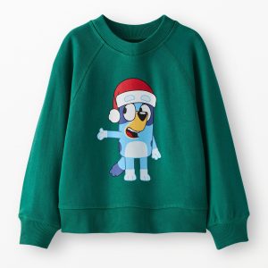 Bluey Holiday French Terry Sweatshirt