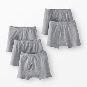 5-Pack Organic Cotton Boxer Briefs