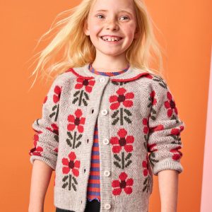 Jacquard Cardigan