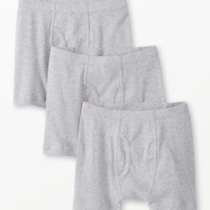 3-Pack Organic Cotton Boxer Briefs