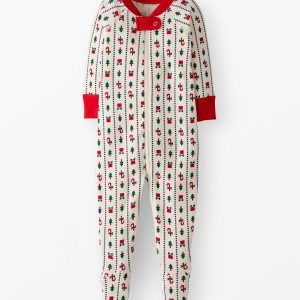Holiday HannaJams? Footed Sleeper