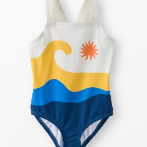 One-Piece Crossback Swimsuit