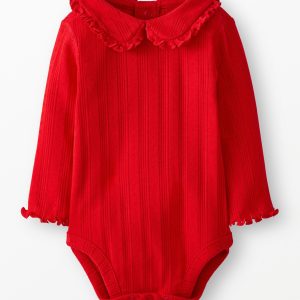 Baby Long Sleeve Pointelle Bodysuit