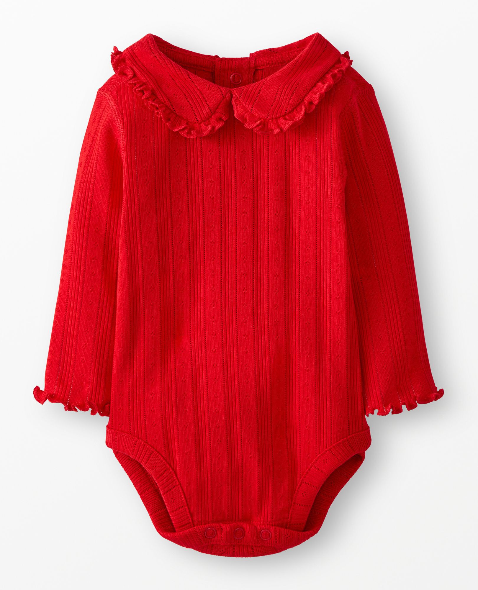Baby Long Sleeve Pointelle Bodysuit