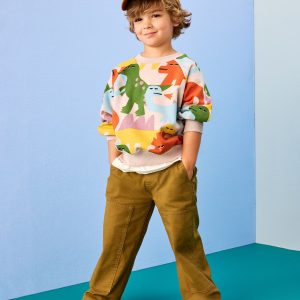 Loose Fit Canvas Carpenter Pants