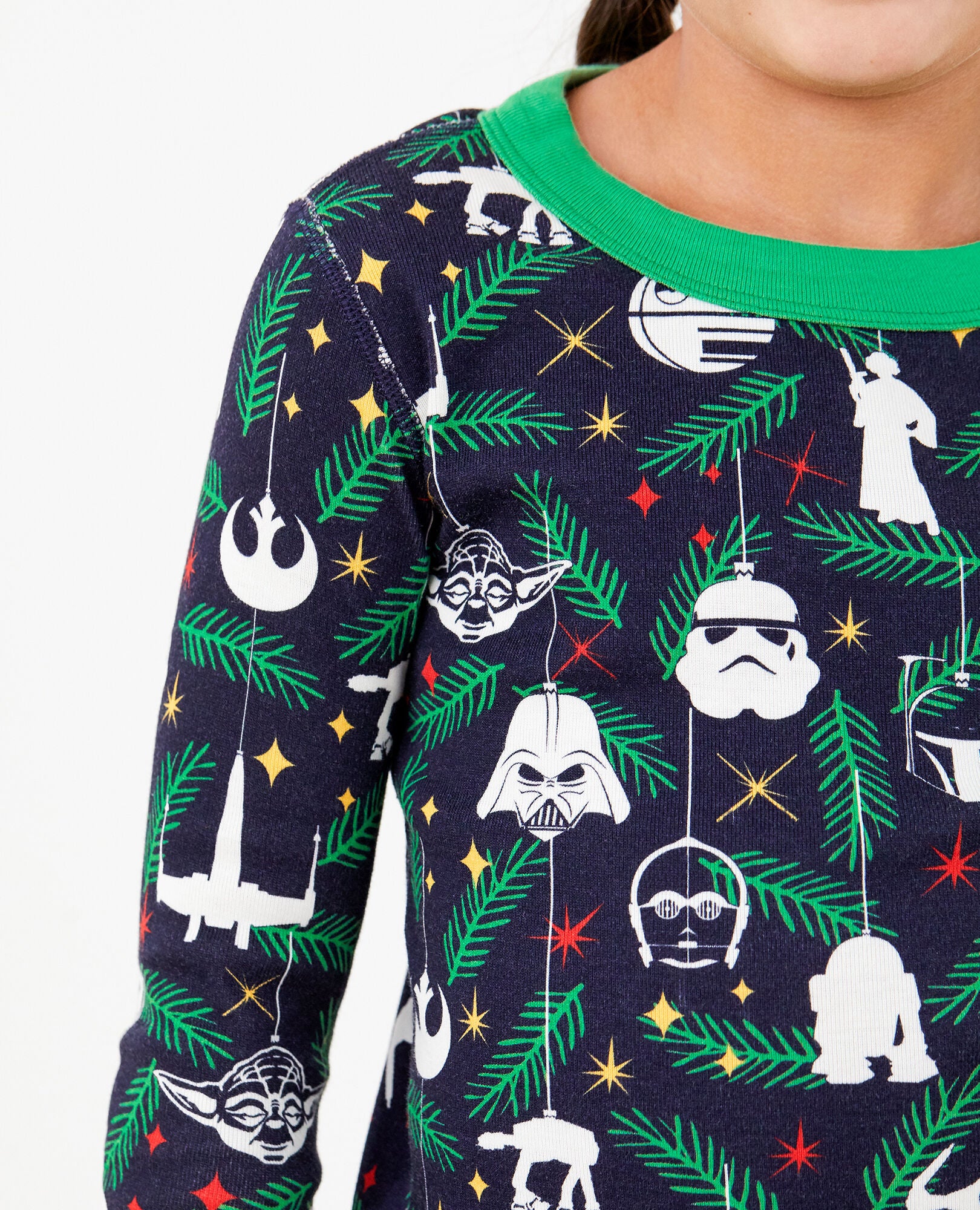Kids STAR WARS? Holiday Long John Pajama Set - Image 4
