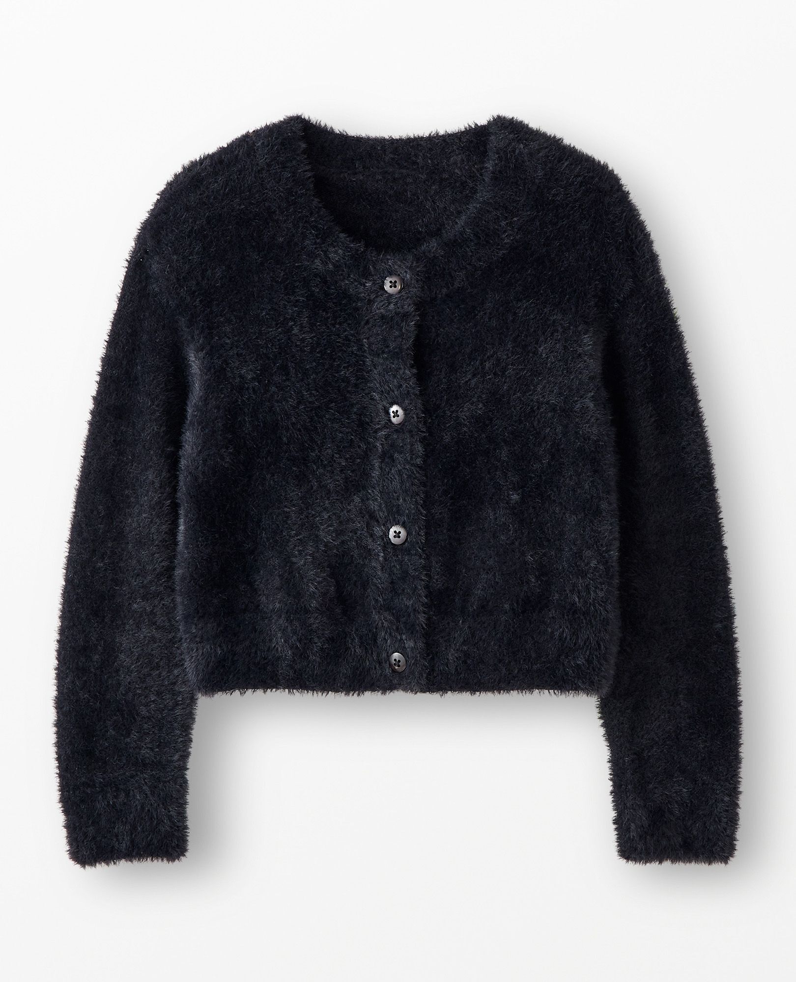 Cropped Feather Cardigan - Image 6