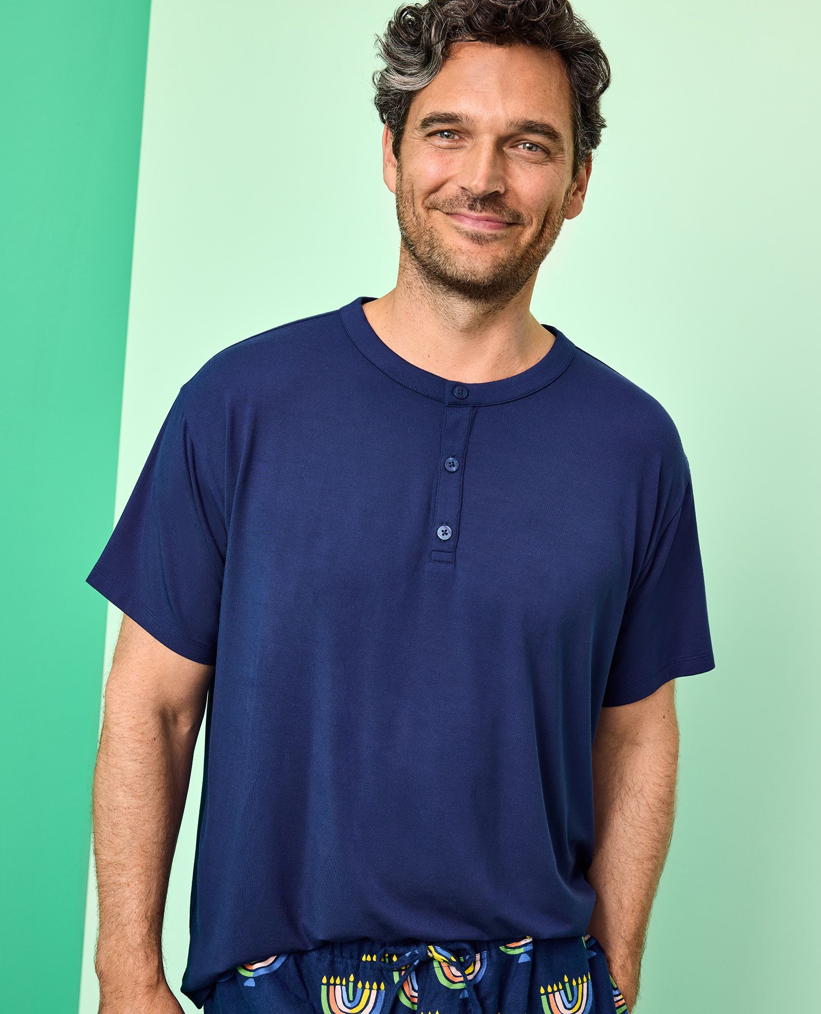 Adult HannaSoft? Henley T-Shirt