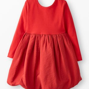 Long Sleeve Bubble Skater Dress