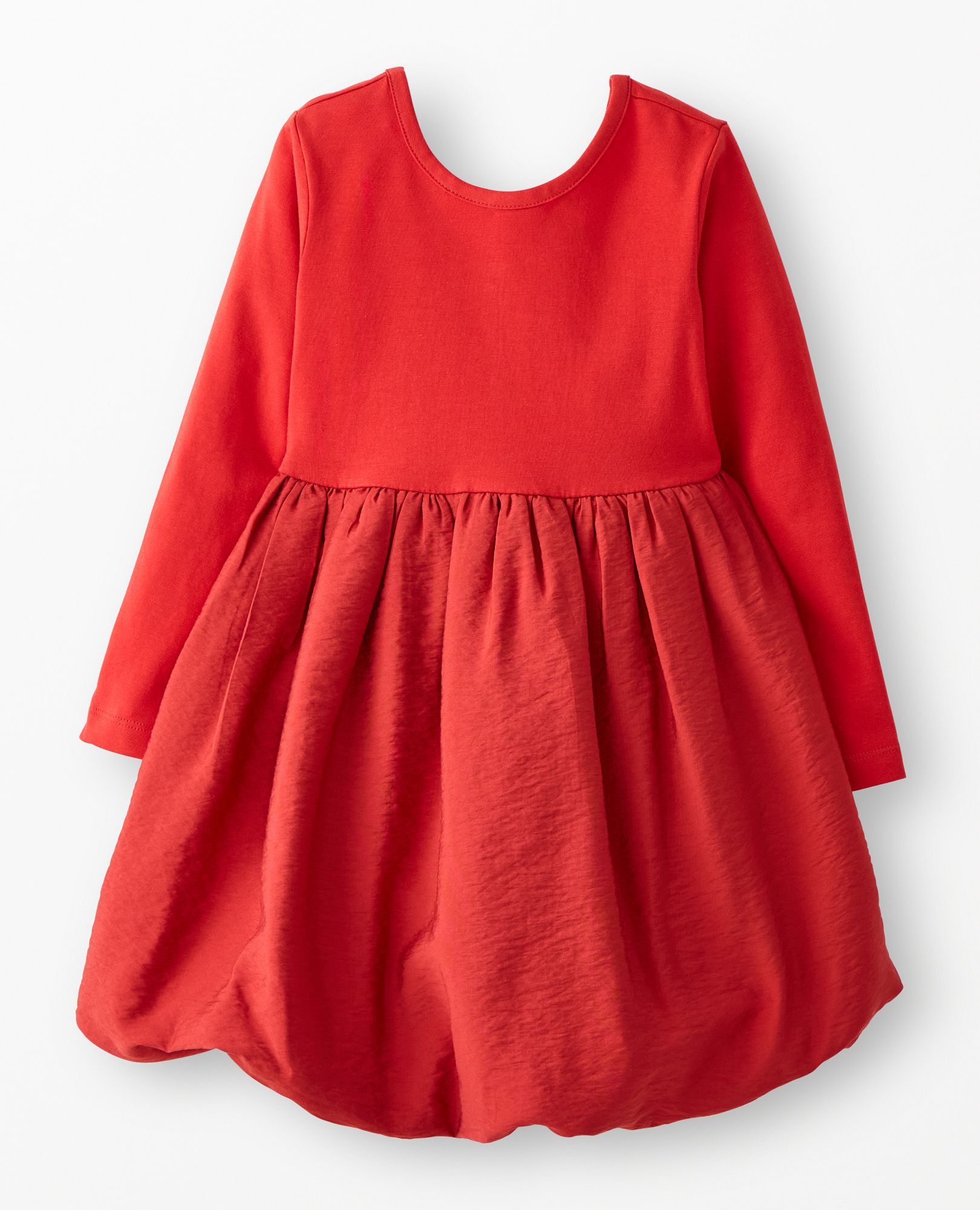 Long Sleeve Bubble Skater Dress - Image 7