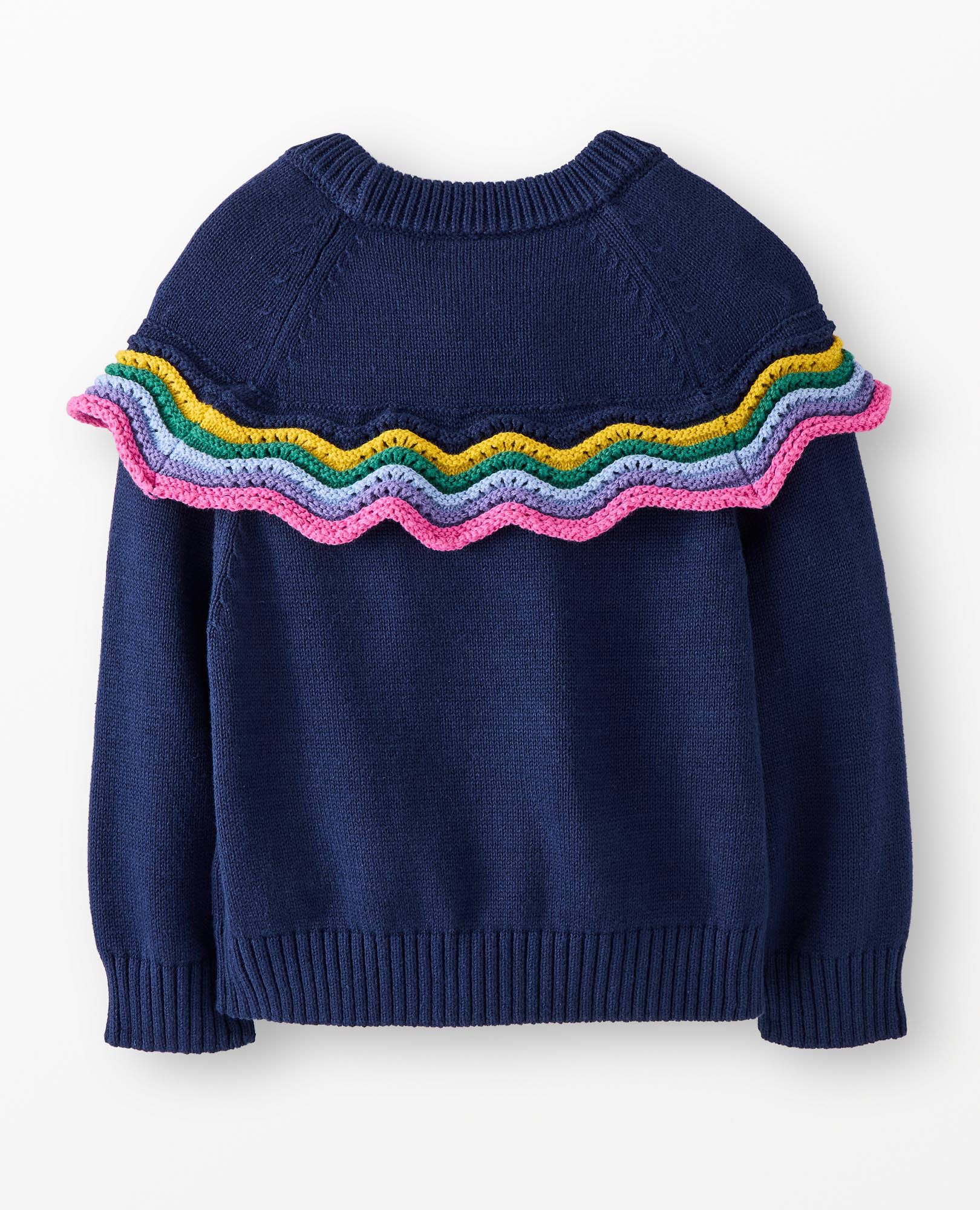Ruffle Shoulder Sweater - Image 4