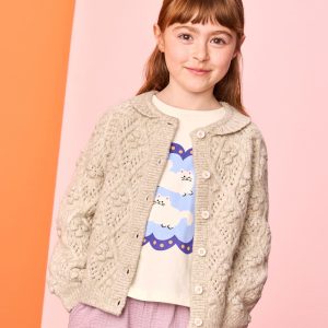 Textured Cable Cardigan