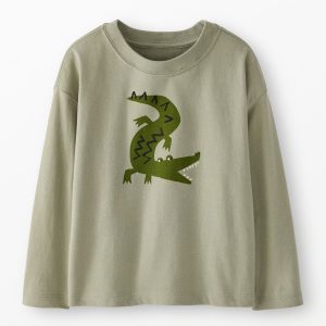 Long Sleeve Relaxed Fit Graphic T-Shirt