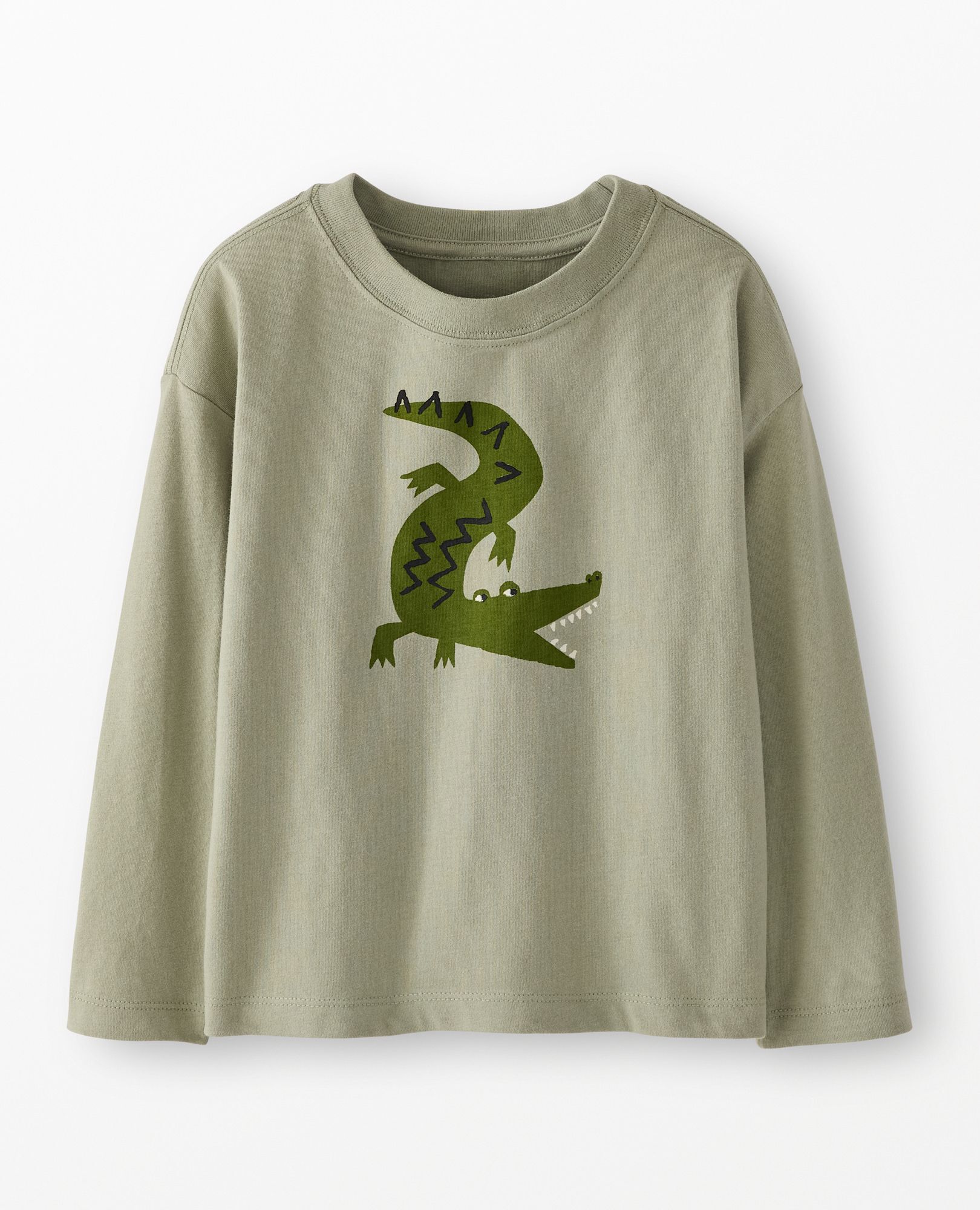 Long Sleeve Relaxed Fit Graphic T-Shirt - Image 2
