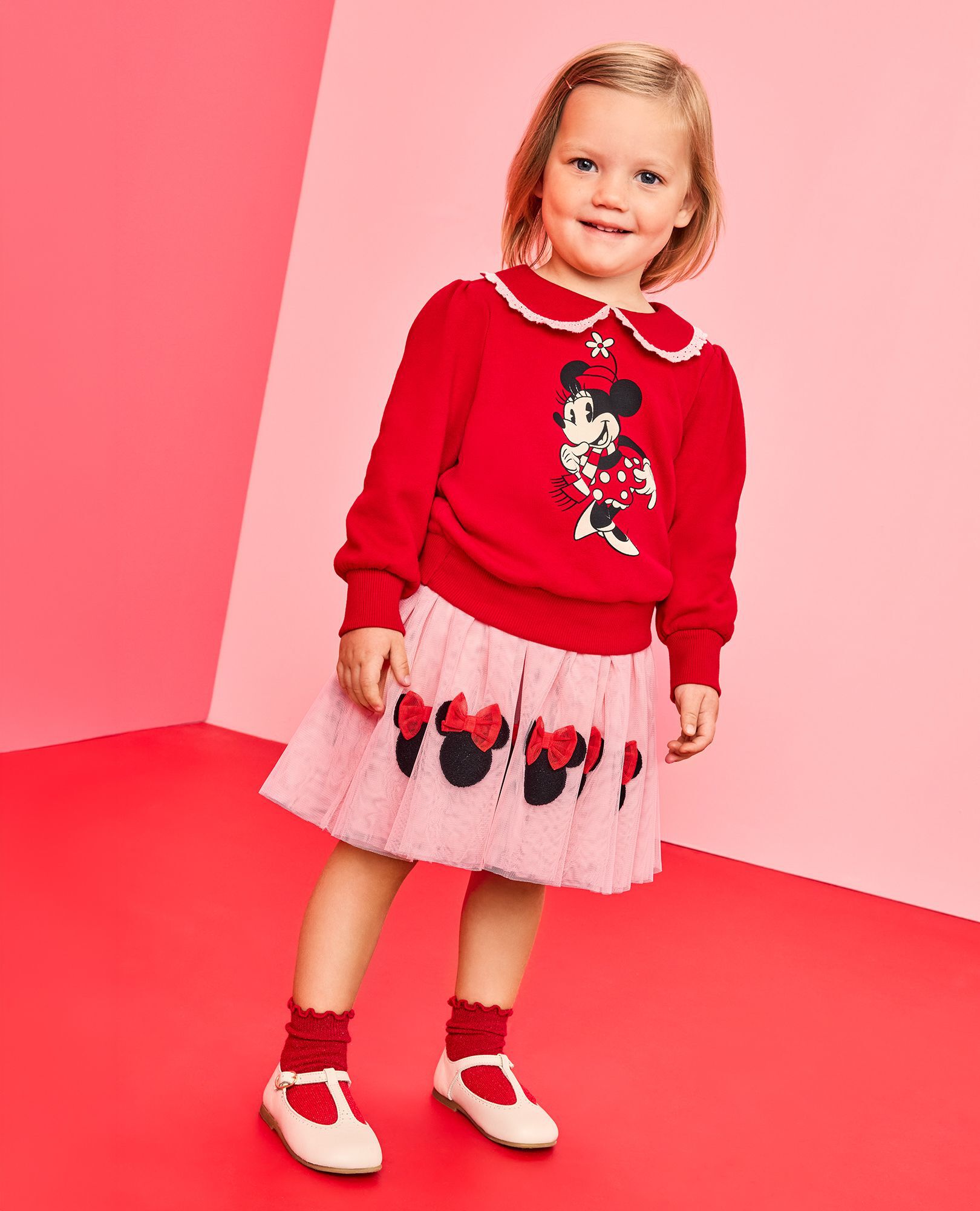 Disney Minnie Mouse Holiday French Terry Sweatshirt - Image 5