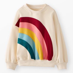 French Terry Graphic Bubble Sweatshirt