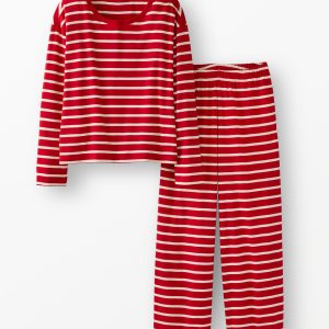 Women's Wide Leg Pajama Set