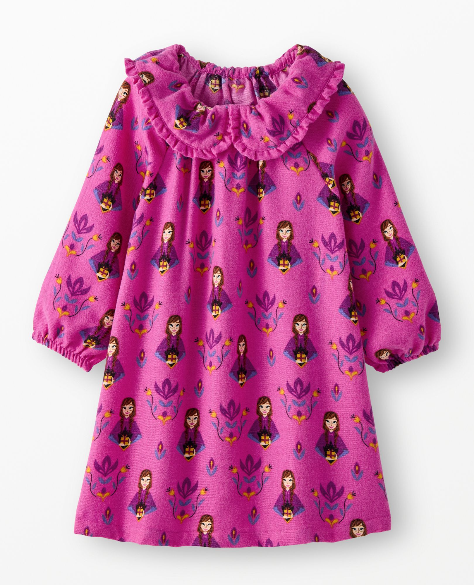 Disney Frozen Flannel Ruffle Nightgown