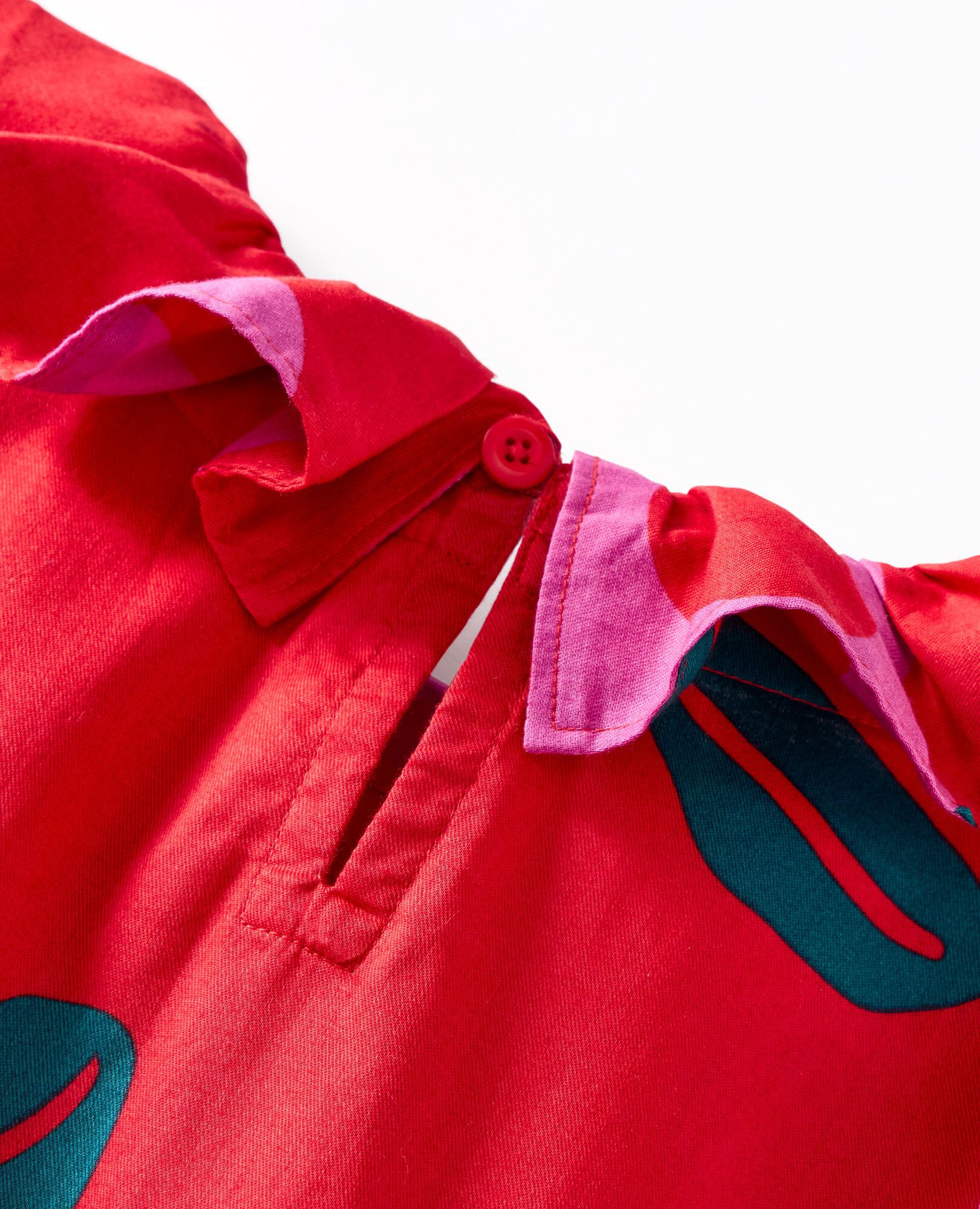 Long Sleeve Twill Collared Dress with Pockets - Image 3