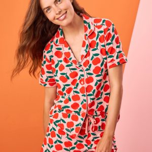 Women's Short Sleeve HannaSoft? Pajama Set