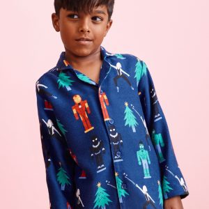 Marvel Holiday Flannel Pajama Set