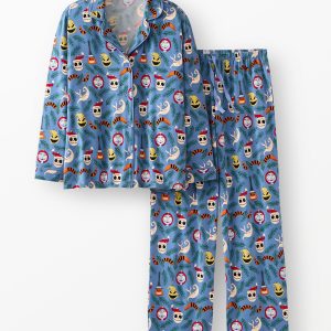 Women's Disney Tim Burton's The Nightmare Before Christmas Long Sleeve HannaSoft? Pajama Set