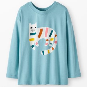 Long Sleeve Relaxed Fit Graphic T-Shirt