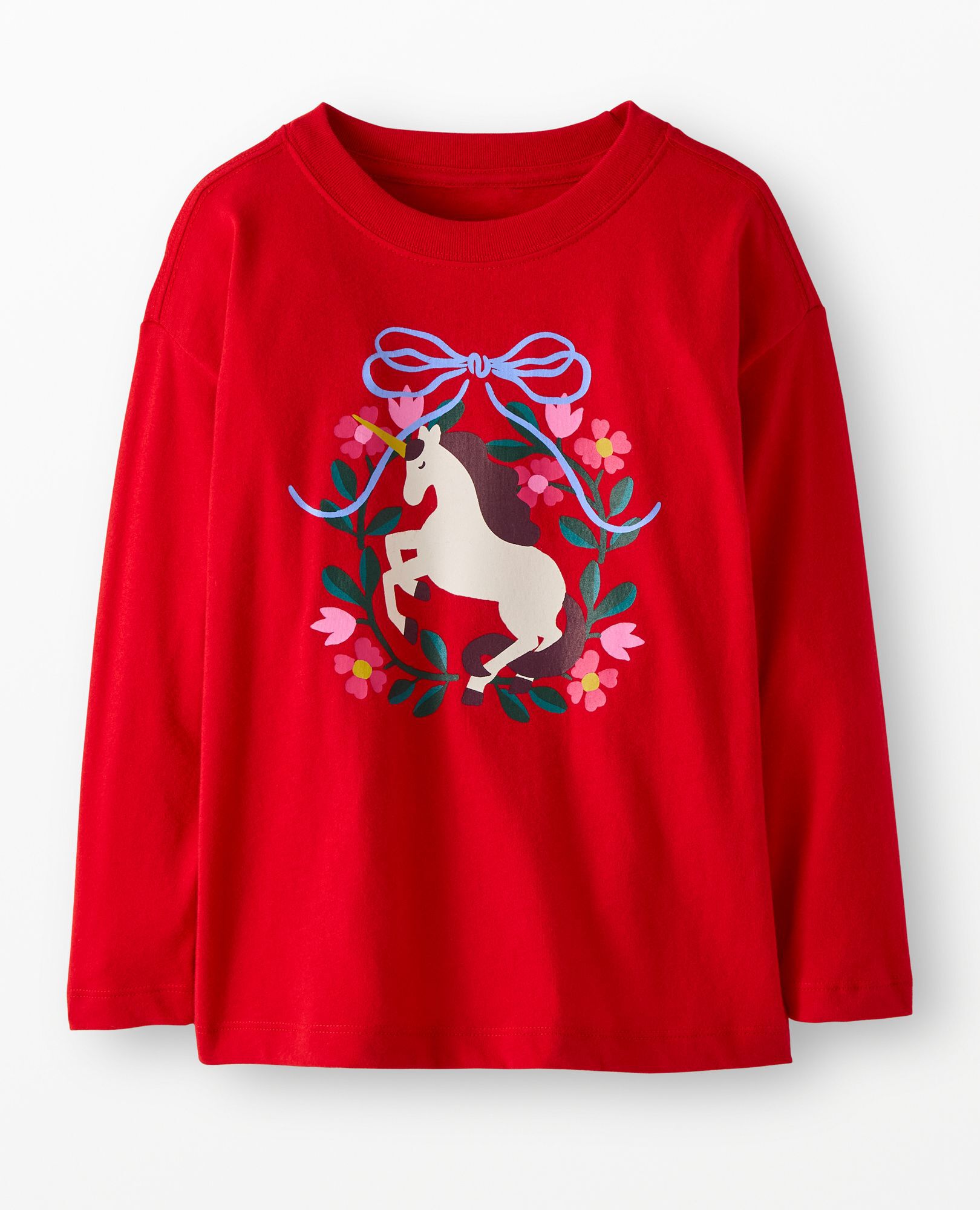 Holiday Long Sleeve Relaxed Fit Graphic T-Shirt