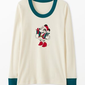 Women's Disney Minnie Mouse Holiday HannaJams? Pajama Top
