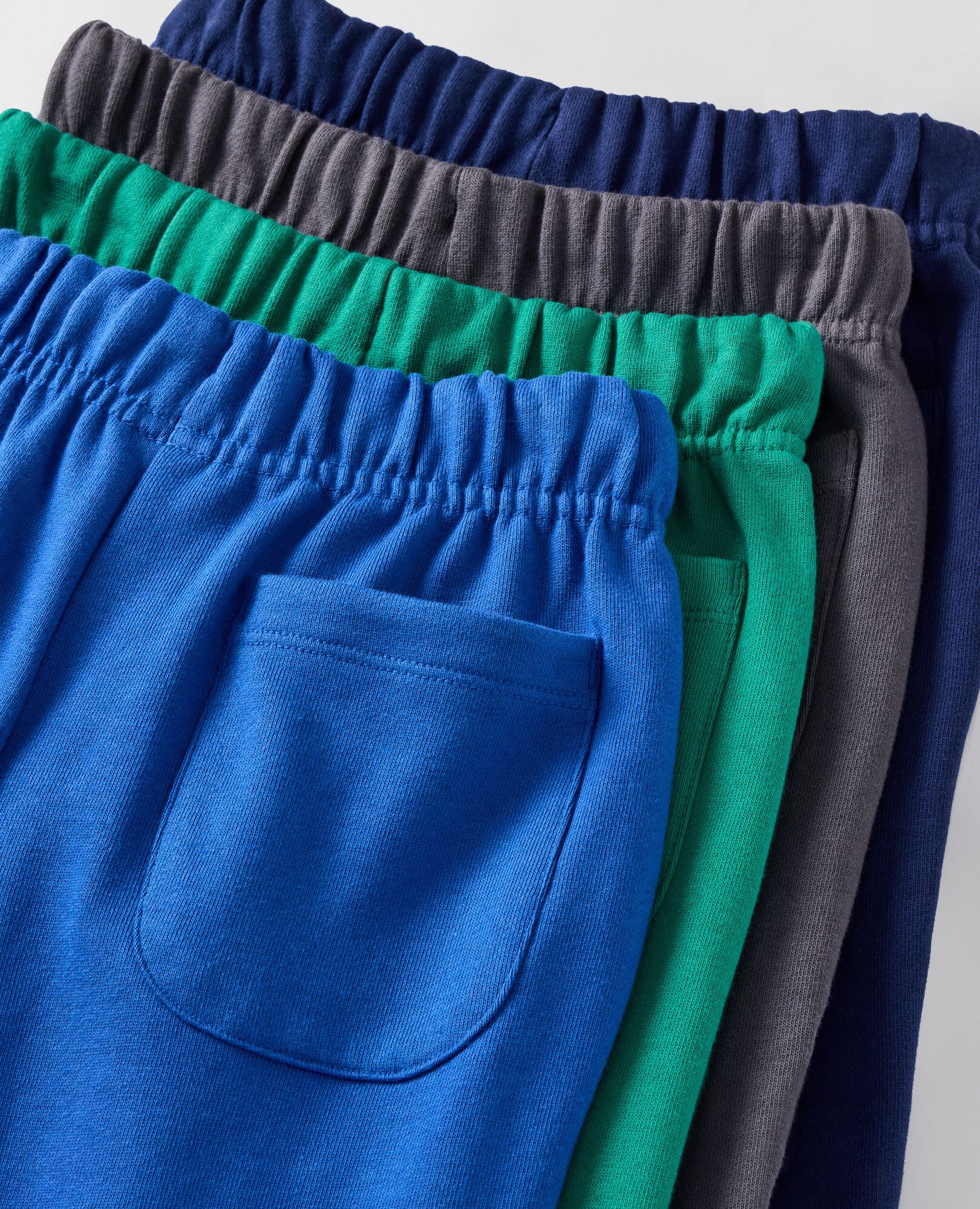 Slim Fit French Terry Double Knee Sweatpants - Image 18