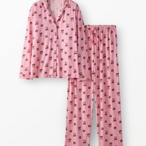 Women's Dr. Seuss Grinch Long Sleeve HannaSoft? Pajama Set