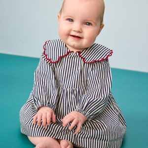 Baby Twill Dress & Bloomers Set