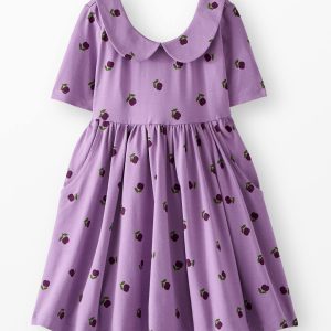 Collared Skater Dress with Pockets