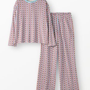 Women's Holiday Wide Leg Pajama Set