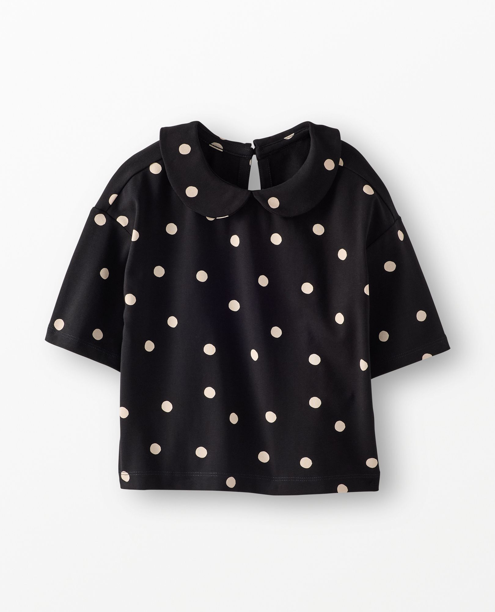 Elbow-Sleeve Collared T-Shirt - Image 7