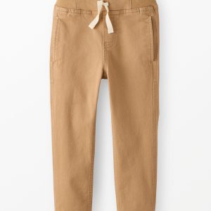 Slim Fit Twill Pull-On Pants