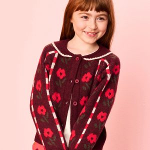 Jacquard Cardigan