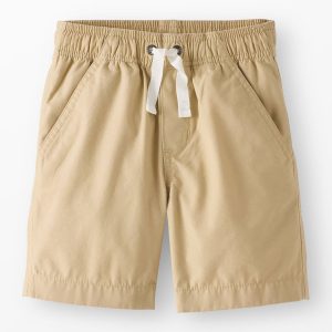 Canvas Pull-On Shorts