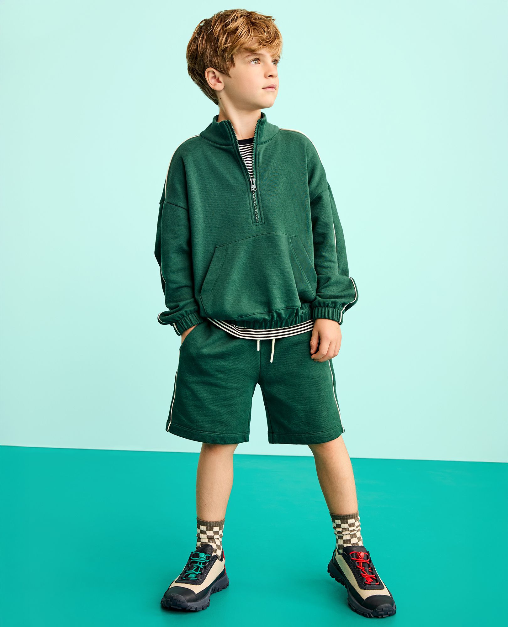 Oversized French Terry Shorts - Image 5