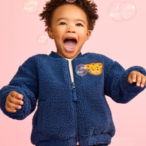 Daniel Tiger Faux Shearling Bomber Jacket
